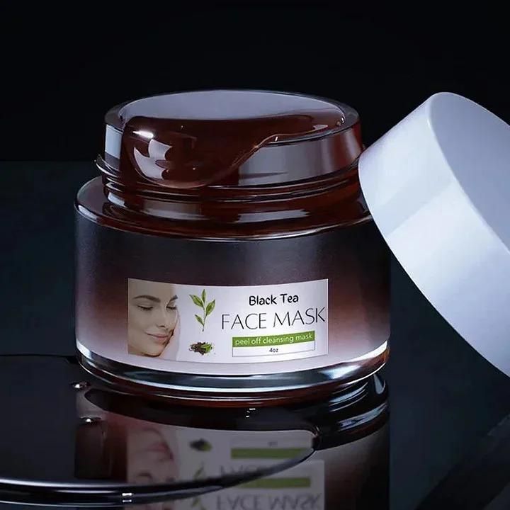 Black Team Face Mask 200g Pack of 2