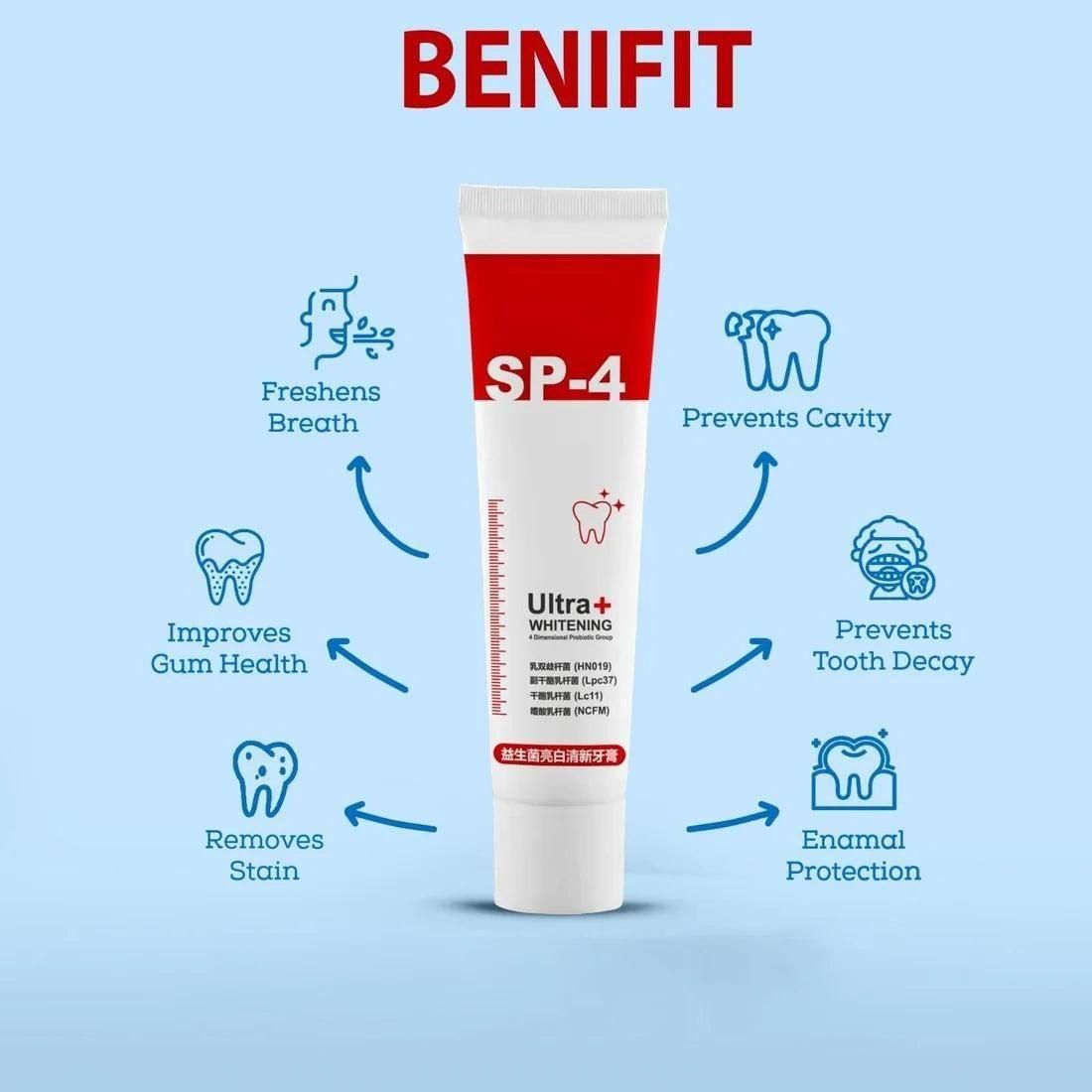 Probiotic Ultra Whitening Toothpaste Pack of 2